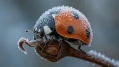 Ze zijn niet verdwenen, maar schuilen: waar gaat het leger insecten heen als het vriest