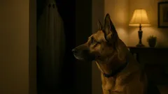 Wat honden zien wanneer ze naar lege ruimte staren – een mysterie dat mensen nog niet hebben opgelost