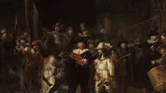 Een merkwaardig voorval: hond in De Nachtwacht bleek een kopie van Rembrandt, beweert expert