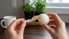 Hoe je elke keer perfecte eieren kookt: eenvoudige tips. De schaal komt er vanzelf af.