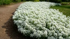 Zonder onderhoud, water geven of onkruid: Zaai in oktober en in het voorjaar bloeit je tuin wit als sneeuw